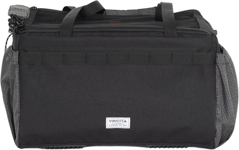 Vincita Caddy Pet Basket for Brompton Bike – Comfortable and Secure Carrier with Aluminum Frame, mesh Cover, Adjustable 