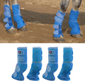 Harrison Howard Horse Fly Boots Perfect Contoured Fit Leg Guards Dense Mesh Boots with Ventilated Comfort Reliable Prote