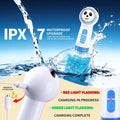 Electric Foaming Shampoo Dispenser for Dog&Cat Bath, Newly Upgraded Magnetic Rechargeable/Includes an Extra Charging Cable 2 Total, Automatic Foam Soap Sprayer for Multi-Surface Cleaning-Kitchen/Bath