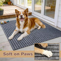 74 * 60 * 0.3inch Dog Crate Floor Protection Mat Kennel Mat to Protect Floors Non-Slip Absorbs Urine Water Resistant Pad