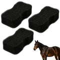 3 Pcs Horse Groomer Sponge Scrubber, Deep Cleaning Scrubber & Massager for Horses