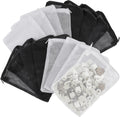 16 PCS Aquarium Filter Media Bags for Activated Carbon and Ceramic Rings