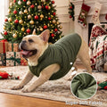 JoyDaog Fleece Lined Dog Jacket for Small Dogs,Winter Dog Coat,Green XS