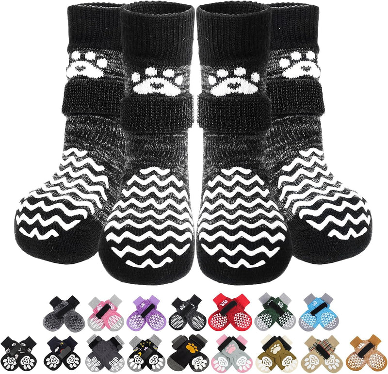 PUPTECK Dog Socks to Prevent Licking Paws, Dog Shoes for Hot Pavement