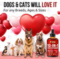Liquid Multivitamin for Dogs with Glucosamine – Help with Allergies & UTIs – Dog Vitamins and Supplements – Cat Multivitamin for Hips & Joints – B, C & D3 for Coat Shining & Digestion – 2 oz