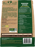 Beloved Pets Dog Treats & Long Lasting Rawhide Chews Wrapped Chicken 10.6 Oz – Pet Bones Sticks for Large, Medium & Small Breeds – Aggressive Chewers Snacks – Puppy Toys Treats