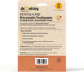 Dr. Oakley 2 Pack Cat or Dog Toothpaste Peanut Butter Flavor Enzymatic Safe Vet Formula