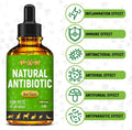 Antibiotics for Dogs | Antibiotics for Cats | Herbal Supplement for Digestion, Breathing, Urination | for Infections, Cough, Allergies | Beef Flavor & Cranberry | for All Pet Breeds | 2 Oz
