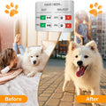 EliteSign Dog Feeding Reminder Sign, Pet Feeding Tracker with Magnet, AM PM Daily Acrylic Slider Board for Fridge Wall Mounting, Plus Walking Reminder, Brushed Silver, 6.8" x 4.7" Pet Supplies