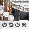 5 Pack Horse Blanket Straps Adjustable Elastic Tail Strap, Stretch Horse Rug Tail Strap with Double Ended Clips