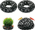 3Pcs Shrimp Cave for Fish Tank, Non-Floating Aquarium Hideout for Cherry and Dwarf Shrimp, Shrimp Tank Accessories for P