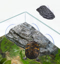 YZHZOM Turtle Basking Platform with Suction Cups, Floating Resting Terrace for Frogs, Terrapins and Tortoises