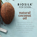 BioSilk Silk Therapy Conditioning Detangling Spray for Dogs with Natural Coconut Oil, Leave-In Detangler and Conditioner, Dematting Grooming Spray, Sulfate Free, 7 Fl Oz
