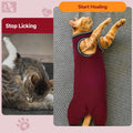 Stress-Free Cat Recovery Suit with Sleeves,Kitten Surgical Onesie