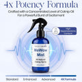 The Cat's MeWow - MeWow Mist - All Natural Extremely Potent Catnip Spray for Toys, Teasers, Kickers, Beds, Towers, Scratchers, and More. 8 fl oz Made in America