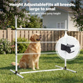 Zousiv Adjustable Dog Agility Jump Set for Training, Durable Hurdle Bar Equipment with Storage Bag, Easy Setup Indoor & Outdoor Canine Exercise Kit