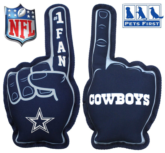 Pets First NFL Unisex NFL #1 Fan Dog Toy