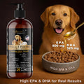Omega-3 Fish Oil for Dogs & Cats – 2-Pack (16 fl oz Each) High-Potency Wild-Caught Fish Oil with 800 mg EPA + 525 mg DHA