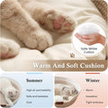 YOUDENOVA Stimulicat Handwoven Cat Basket Bed with Cushion