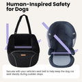 Lesure Dog Car Seats for Small Dogs,Safety Pet Booster Seat Under 25lbs