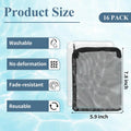 16 PCS Aquarium Filter Media Bags for Activated Carbon and Ceramic Rings