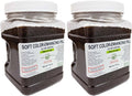 Brine Shrimp Direct Soft Moist Color-Enhancing Sinking Pellet 2.4mm, 16 oz. for Fish & Axolotl (Pack of 2)