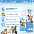 Cat Deterrent Spray for Furniture and Carpets, Cat Repellent Spray for Indoor and Outdoor Use, Plant-Based Pet Scratch D