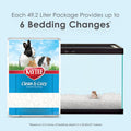 Kaytee Clean & Cozy Paper Bedding for Small Animals, White, 49.2 Liters