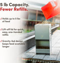 RAC Paws by RentACoop 5 lb. Metal Rabbit Feeder