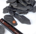 Natural Slate Stone 3 to 5 inch Rocks for Miniature and Fairy Garden, Aquascaping Aquariums, Reptile enclosures & Model 