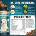 Flea and Tick Prevention for Dogs Chewable, 200 Soft Treats Natural Oral Dog Flea and Tick Treatment Chews Support Dog Skin & Digestive Supplement for Dogs Puppies All Breeds & Ages, Beef Flavor