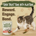 Wildly Natural Crunchy Cat Treats, Protein Cat Treats, Salmon Flavor, 2.5oz