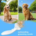 OYCGYLCH Undercoat Rake for Dogs & Cats, Dematting Deshedding Brush with Release Button, Professional Grooming Comb for Long-Haired Pets, Shedding Tool Removes Matted Fur & Loose Hair