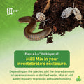 Josh's Frogs Milli Mix Millipede and Isopod Substrate, 2 Quarts