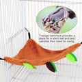 Hamiledyi 5PCS Hamster Hammock Sugar Glider Hammock Set Sugar Glider Cage Accessories Toys Small Animals Hanging Bed Hid