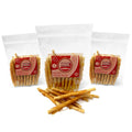 Rena's Recipe Chicken Twisty Sticks (8 oz) (Pack of 3) Rawhide Free Chicken Wrapped Soft Chews with Glucosamine for Joint Health