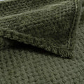 Dog Blanket or Cat Blanket or Pet Blanket, Warm Soft Fuzzy Blankets for Puppy, Small, Medium, Large Dogs or Kitten, Cats, Plush Fleece Throws for Bed, Couch, Sofa, Travel (L/40" x 48", Dark Green)