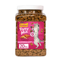 Purina Friskies Party Mix California Crunch with Chicken and Flavors of Turkey and Bacon Cat Treats - 20 oz Canister