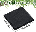 Yuanchu Reptile Basking Platform, Slate Tortoise Rock Plate, Natural Rock Reptile Food Dish Bowl, Habitat Decor for Turt