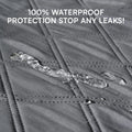 Luciphia 100% Waterproof Couch Cover Blanket for Dogs Anti-Slip Pet Couch Protector Sofa Mat Puppy Cat with Non-Slip Bottom, Grey, 30x70 Inch