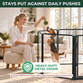 FXW AuraSpace Pro Acrylic Indoor Dog Playpen, Heavy-Duty with Metal Frame, 32" Height 8 Panels for Small and Medium Dogs, Black│Patented