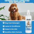 Dog Detangler Spray, Leave-in Conditioner Spray for Dogs, Ocean Breeze 16oz
