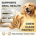 100% Natural 12 Count Cow Ears for Dog, High Protein Beef Ears for Rawhide Dog Treat Grass Fed Water Buffalo Ears for Do