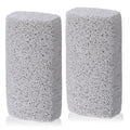 Yolev 2 Pcs Pet Hair Remover Grey Pumice Stone for Dog Cat Tool Fur Removal Cleaning Block Remover Stone for Car Interior Furniture Bedding Carpet（3.94 x 1.97 x 1.38in）