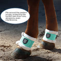 Harrison Howard Essential Premium Horse Pastern Wraps with Berber Fleece Lining Sold in Pairs