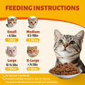 MULTIBITES 7.76 oz Cat Allergy Relief Bites - with Colostrum,Lysine,Taurine for Cats & Probiotic - Immune Support, Skin and Coat for Cats & Cat Digestive Support - Skin and Coat Supplement