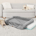 EHEYCIGA Dog Bed Cover Replacement for Extra Large Dog Bed, Waterproof Washable Removable Cover for Orthopedic Memory Fo