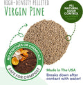 Small Pet Select Pine Pellet Bedding for Rabbits & Guinea Pigs, 20 lb