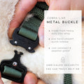 MADE TO ROAM Explorer Dog Collar | Heavy Duty Nylon & Durable Metal Buckle
