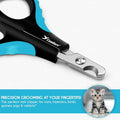 Candure Cat Nail Clipper Stainless Steel Cat Claw Trimmers for Rabbits, Guinea Pigs, Birds, Puppies, Kittens and Small A
